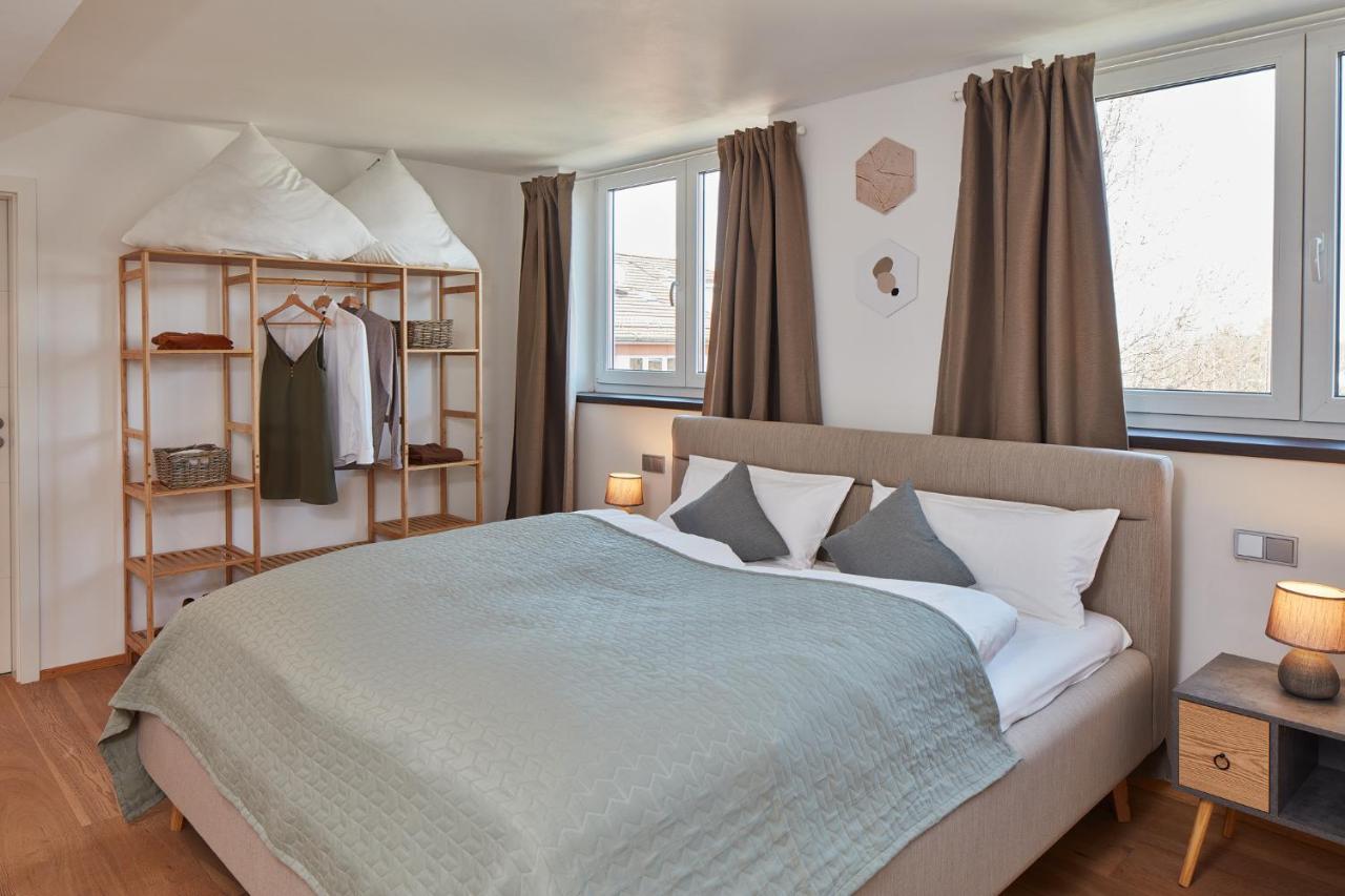 Апартаменты ⸨⸩ Sunset Penthouse: Messe - Siemens - Db - Man ⸨⸩ Нюрнберг Экстерьер фото